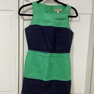 Banana Republic Striped Linen Sleeveless Dress